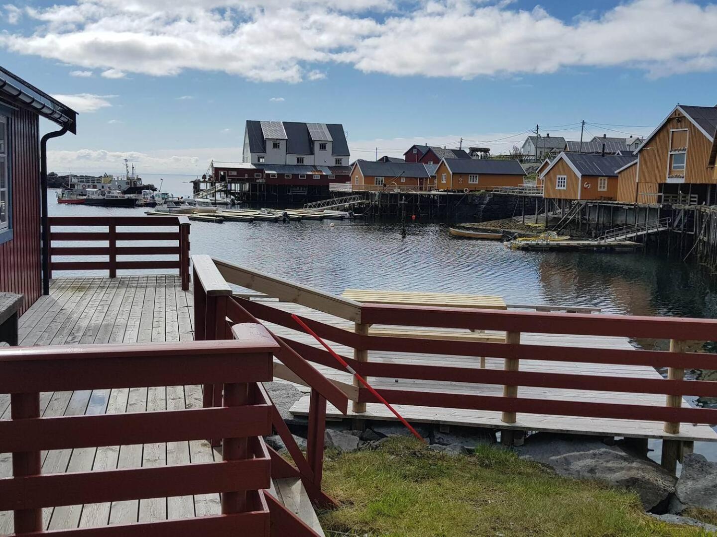 Explorers Cabin Lofoten Edge Сёрвоген Экстерьер фото